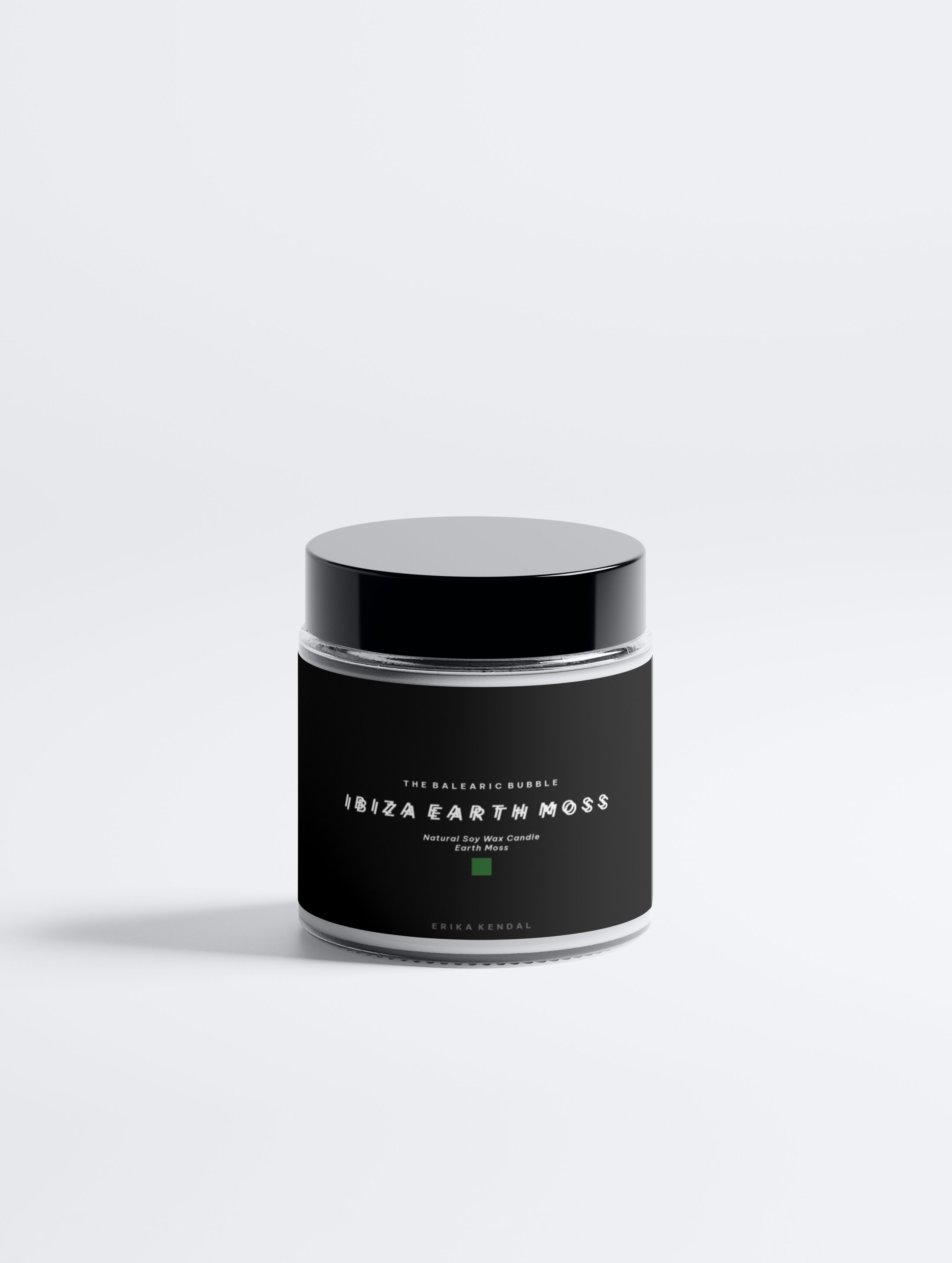 Ibiza Earth Moss, Soy Wax Candle