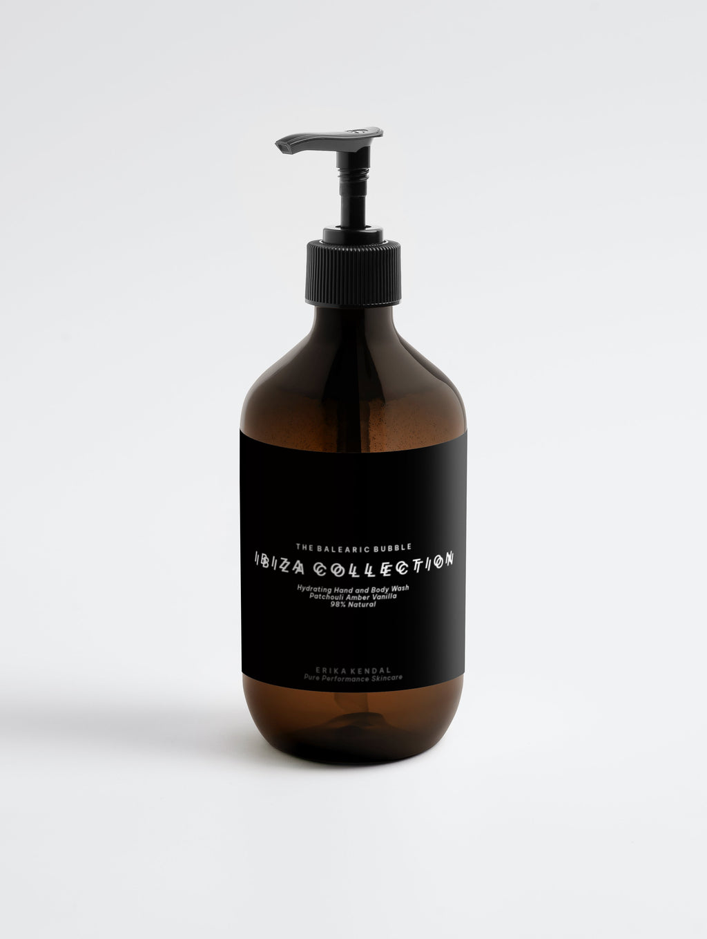 The Balearic Bubble, Ibiza Collection, Hand & Body Wash, Patchouli Amber Vanilla