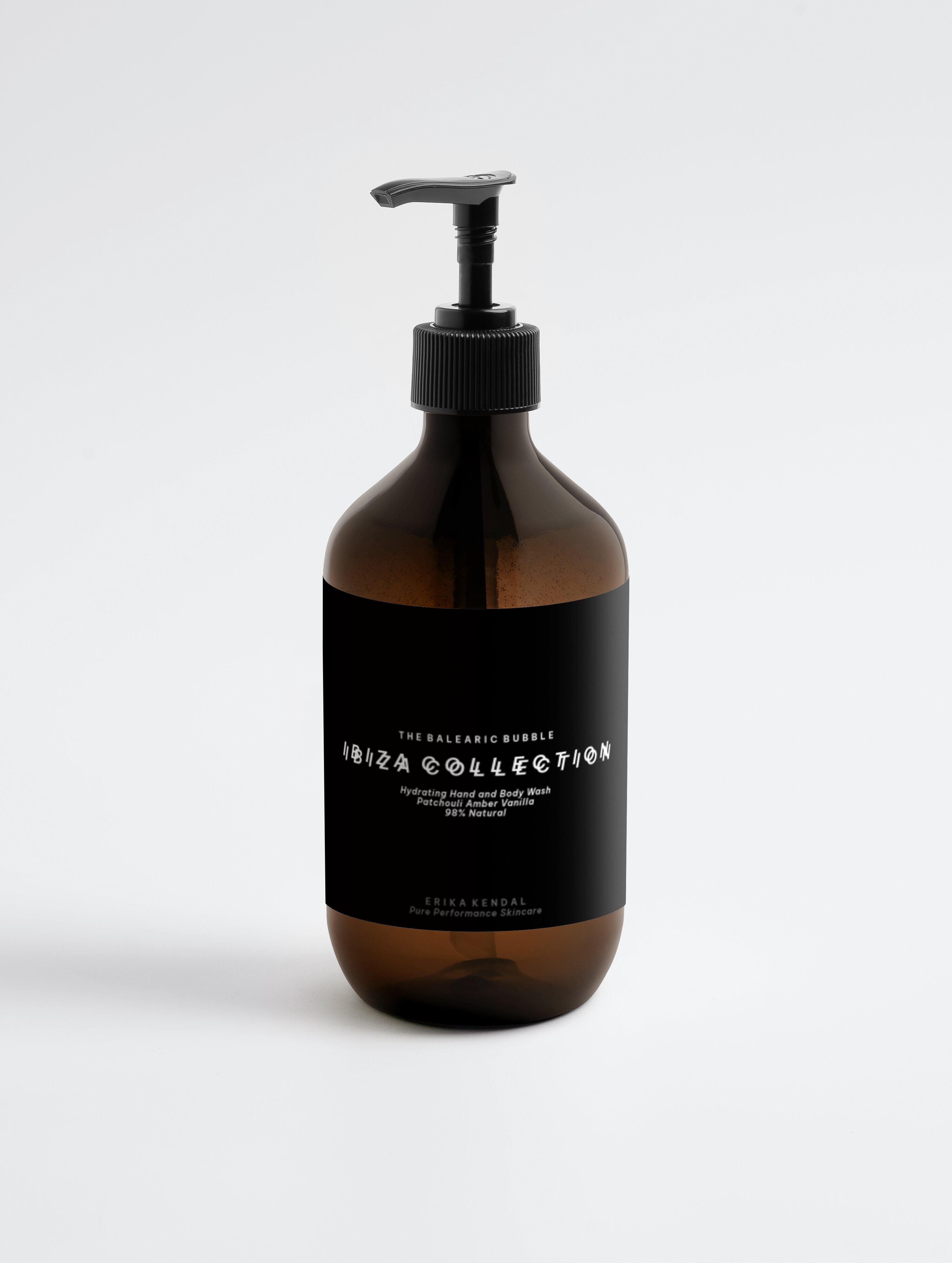 The Balearic Bubble, Ibiza Collection, Hand & Body Wash, Patchouli Amber Vanilla